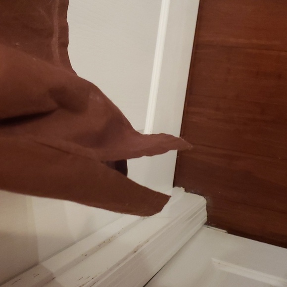 Westbound Beach cover up embroidered in brown - Picture 6 of 6